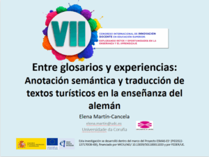 [Descrición da imaxe: Por exemplo, unha foto da ponente ou do congreso]